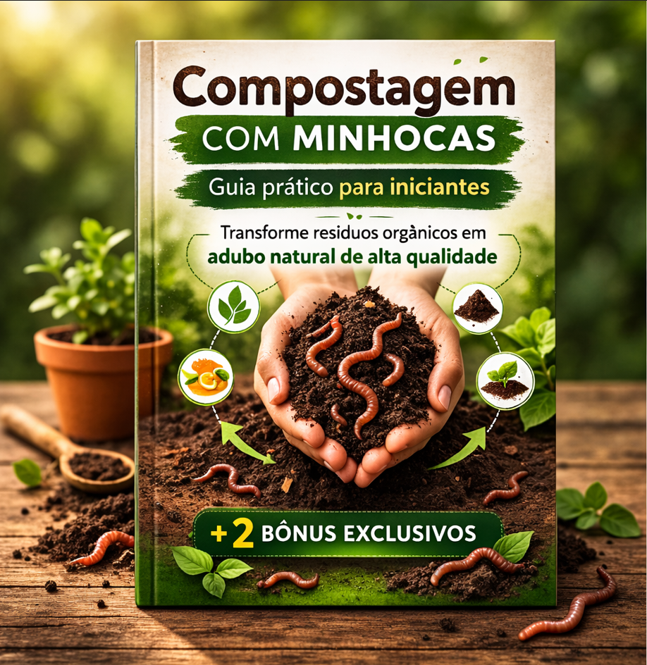 Guia Prático Compostagem com Minhocas e Bônus